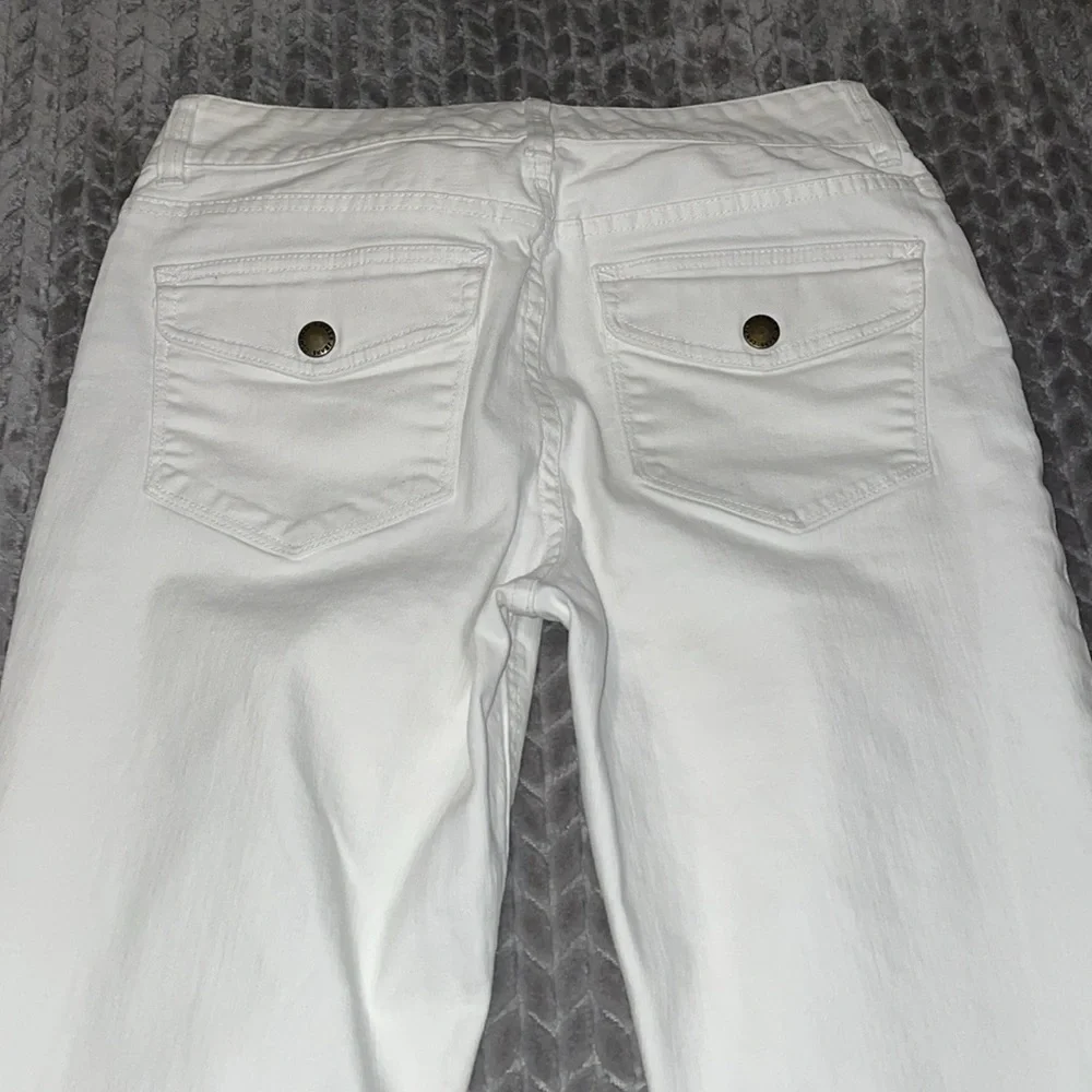 LRL Lauren Jeans Co Ralph Lauren White Jeans.  Size 8.